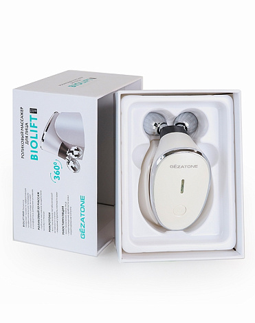 Роликовый массажер миостимулятор – микротоки для лица Biolift m101 Gezatone - распродажа 7
