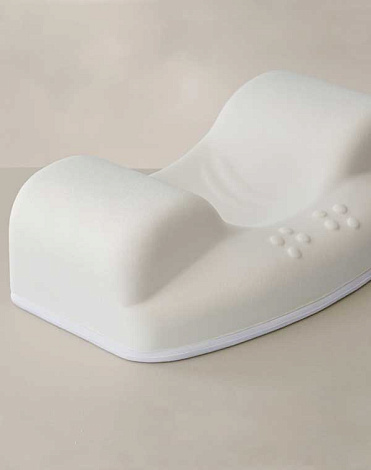 Ортопедическая подушка-тренажер для сна на спине AULA (с наволочкой), Beauty Sleep (с мед. удостоверением) 1